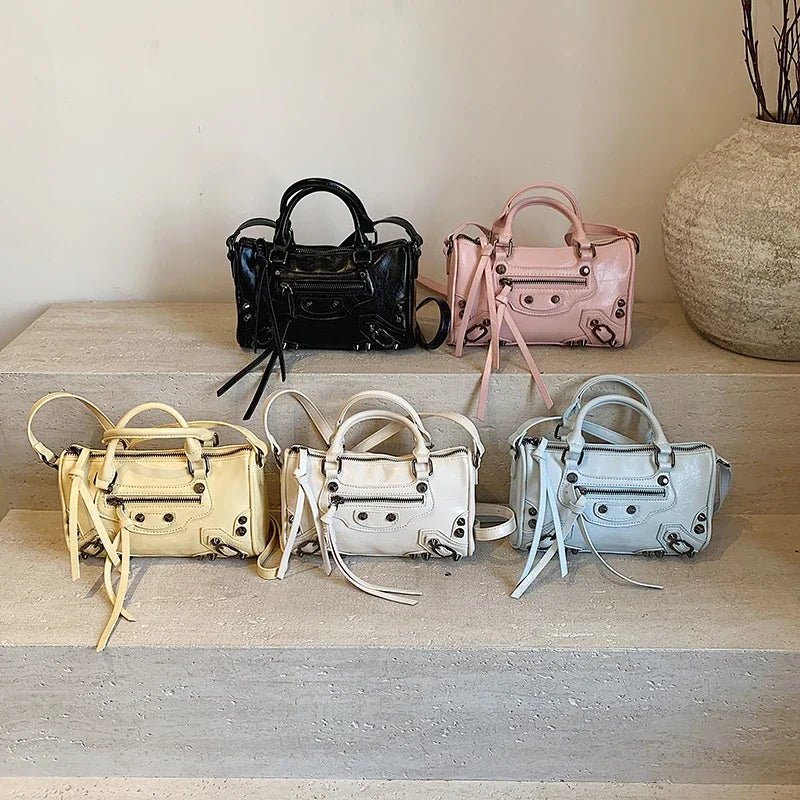 SEAME - Dahlia - Women's Tote Bag with Adjustable Shoulder Strap & Spacious Interior Black