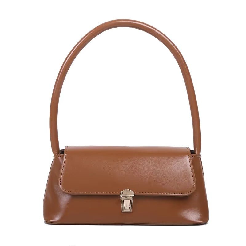 SEAME - Tally Leather Shoulder Bag Brown