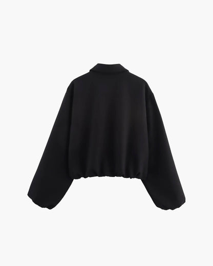 SEAME - Diane Bomber Jacket Beige M
