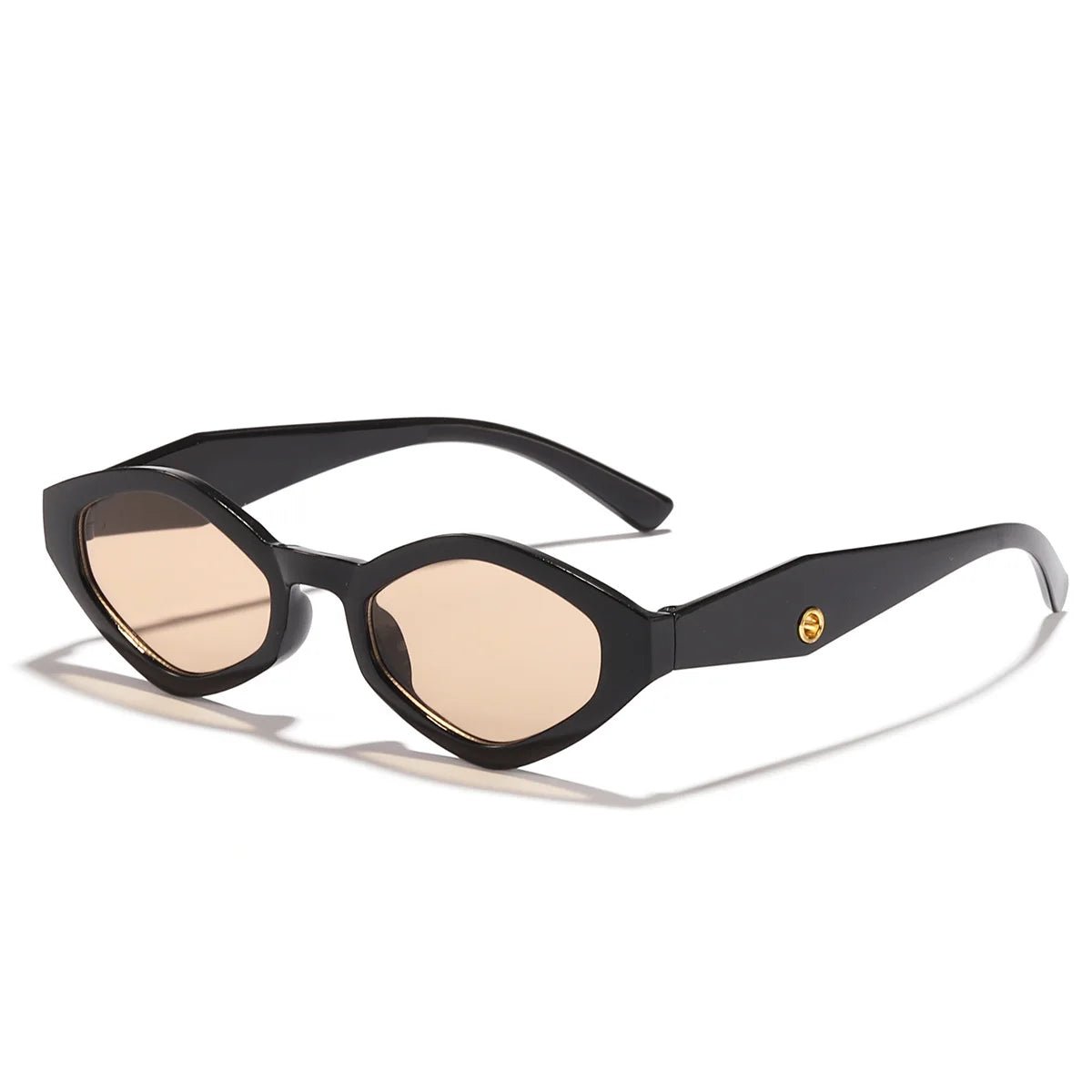 SEAME - Emily Cat Eye Sunglasses Black Orange Regular