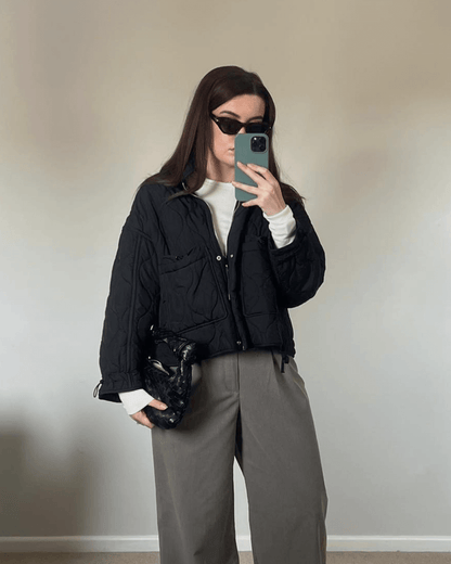 SEAME - Jessica Coat Black M