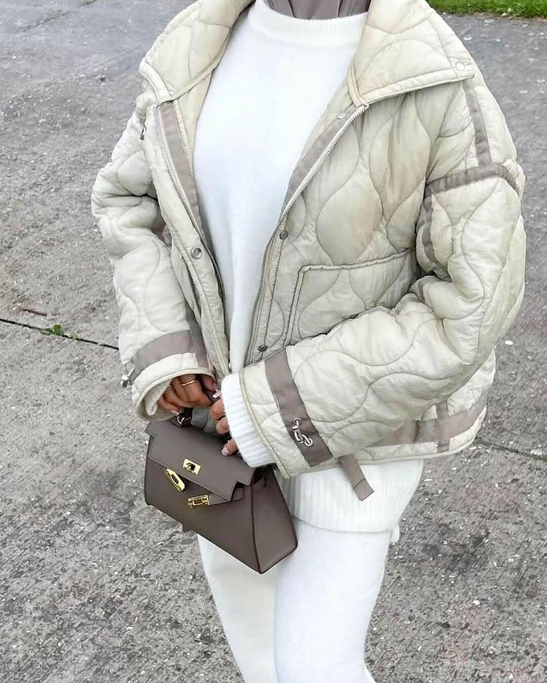SEAME - Jessica Coat White XS