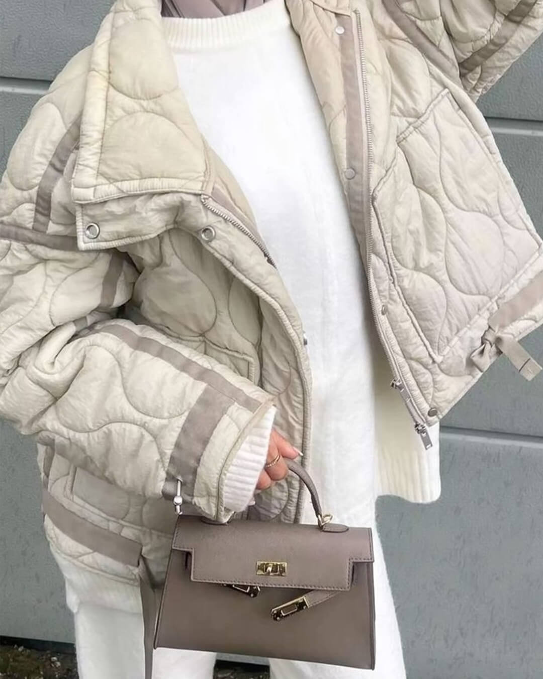 SEAME - Jessica Coat White S