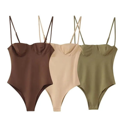 SEAME - Kim shaping Bodysuit Creme S