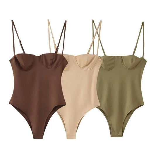 SEAME - Kim shaping Bodysuit Creme S