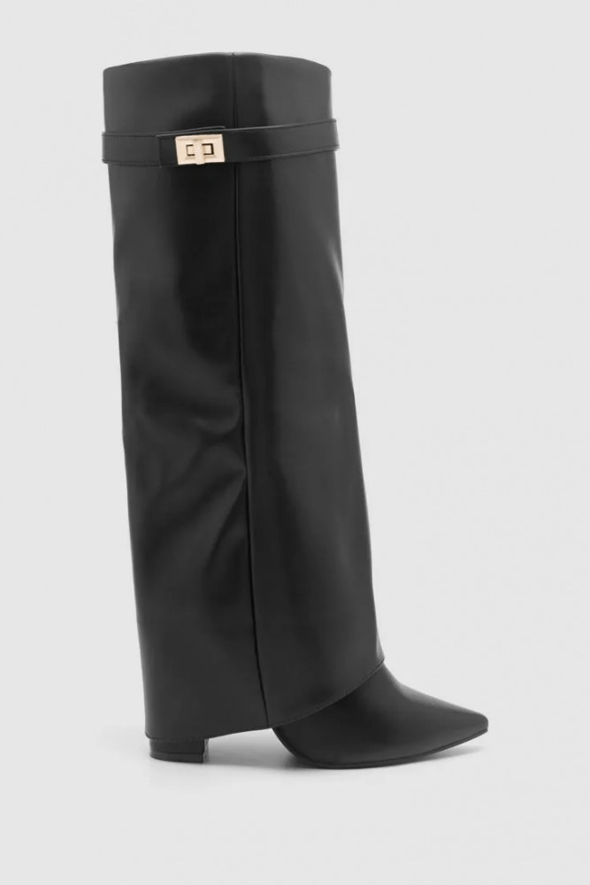 SEAME - Rachelle Leather Boots Black 41