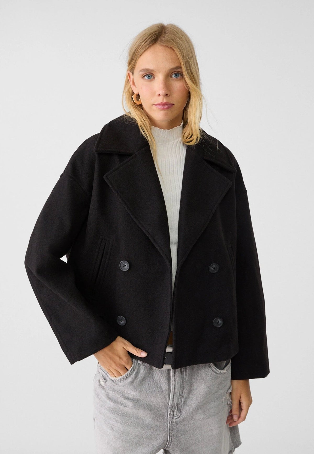 SEAME - Tatiana Coat Black XS