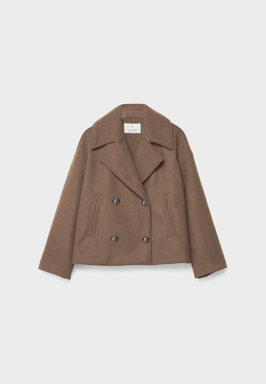 SEAME - Tatiana Coat Taupe L