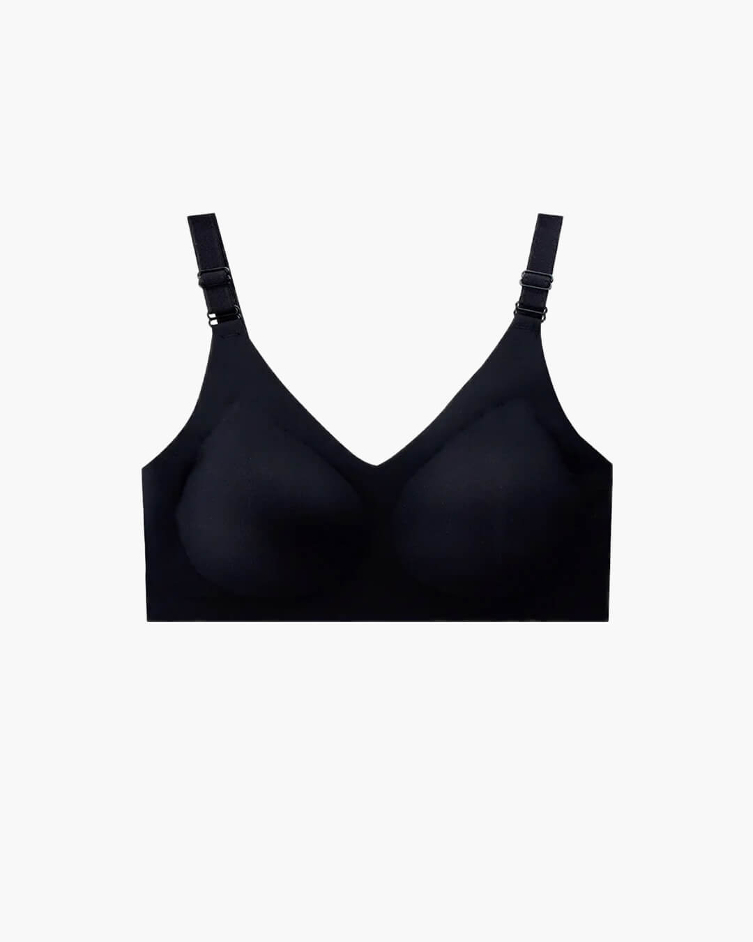 SEAME - Wireless Seamless T-shirt Bra Black M