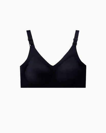 SEAME - Wireless Seamless T-shirt Bra Black M
