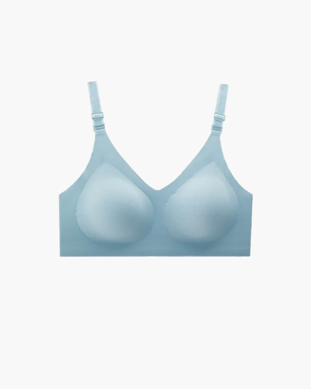 SEAME - Wireless Seamless T-shirt Bra Blue M