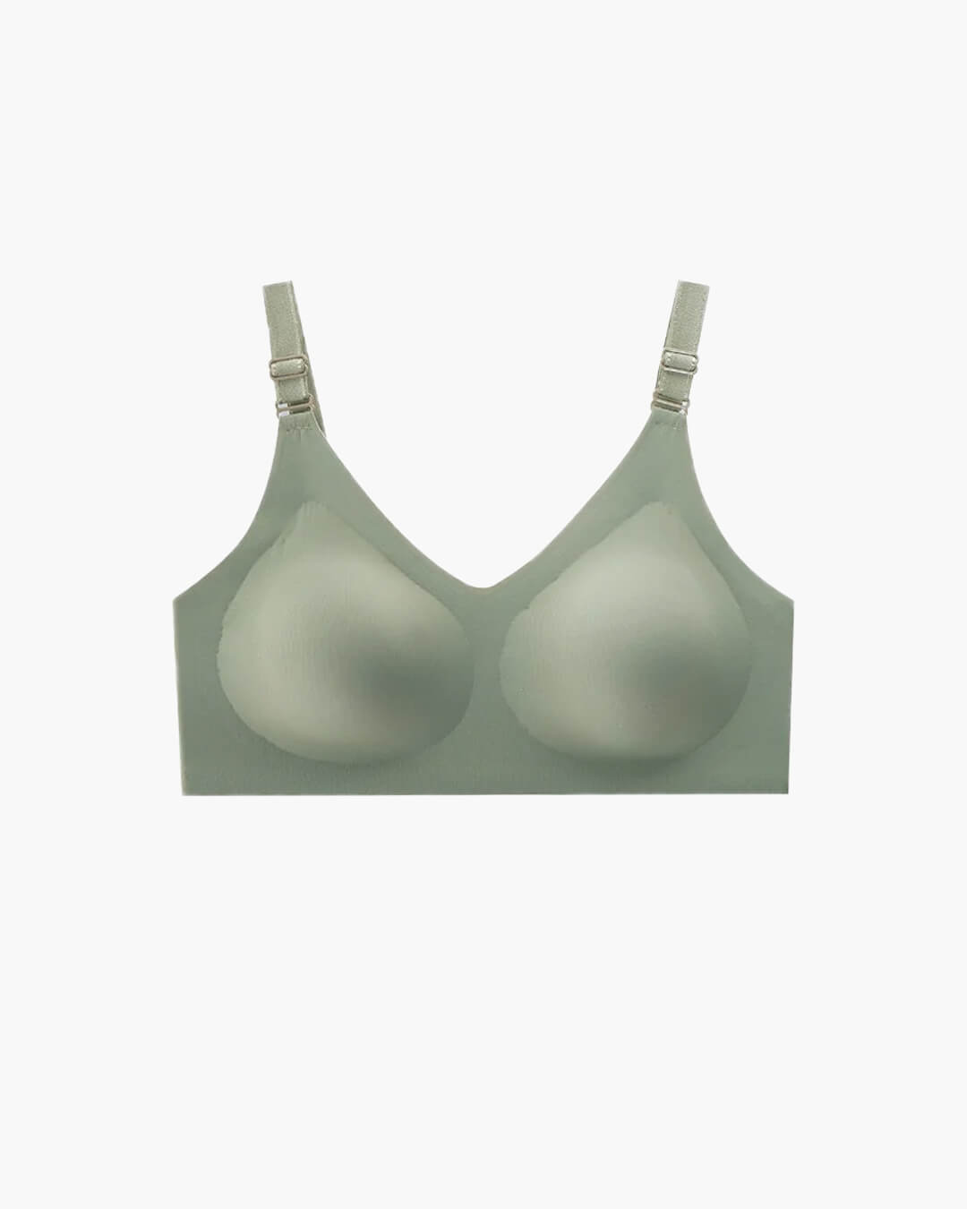 SEAME - Wireless Seamless T-shirt Bra Green M